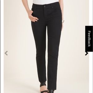 NWT Chico’s So Slimming Slim Leg Jean Basic Black